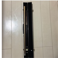 Adam 2-Piece Billiard Cue with Hard Case Trump Pattern Design for Beginners