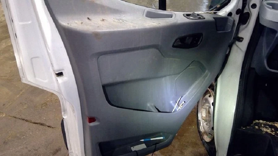 Ford Transit 250 2015-2019 conductor husillo delantero izquierdo nudillo OEM Foto 4 de 4