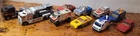 LOT OF 10 VINTAGE MATCHBOX CARS BRONCO, NEWS VANS, HARLEY DAVIDSON TRUCK, CAMARO