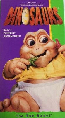 Walt Disney Dinosaurs I M The Baby Vhs Movie Jim Henson Tested Rare Ship 24 Hour Ebay