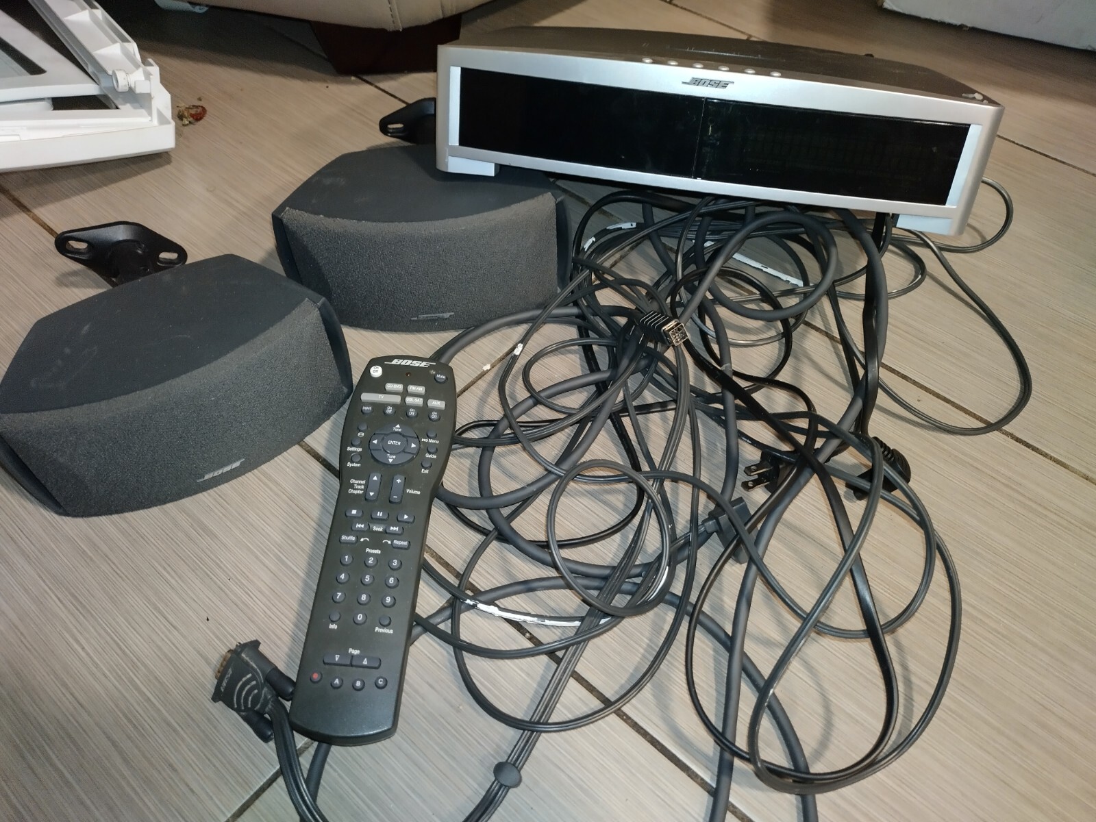 Télécommande remplacée for Bose 321 AV 3-2-1 Media Center Series I, II, IIl Music System