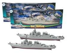 (2 Pack) 17 Inch Military Battleship Destroyer