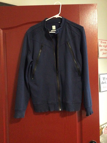 Calvin Klein Navy Blue Jacket Size 