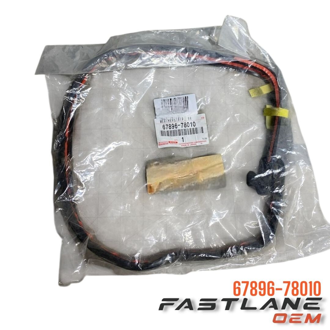 2015-2021 LEXUS NX LEFT REAR DOOR WEATHERSTRIP NEW OEM 67896-78010