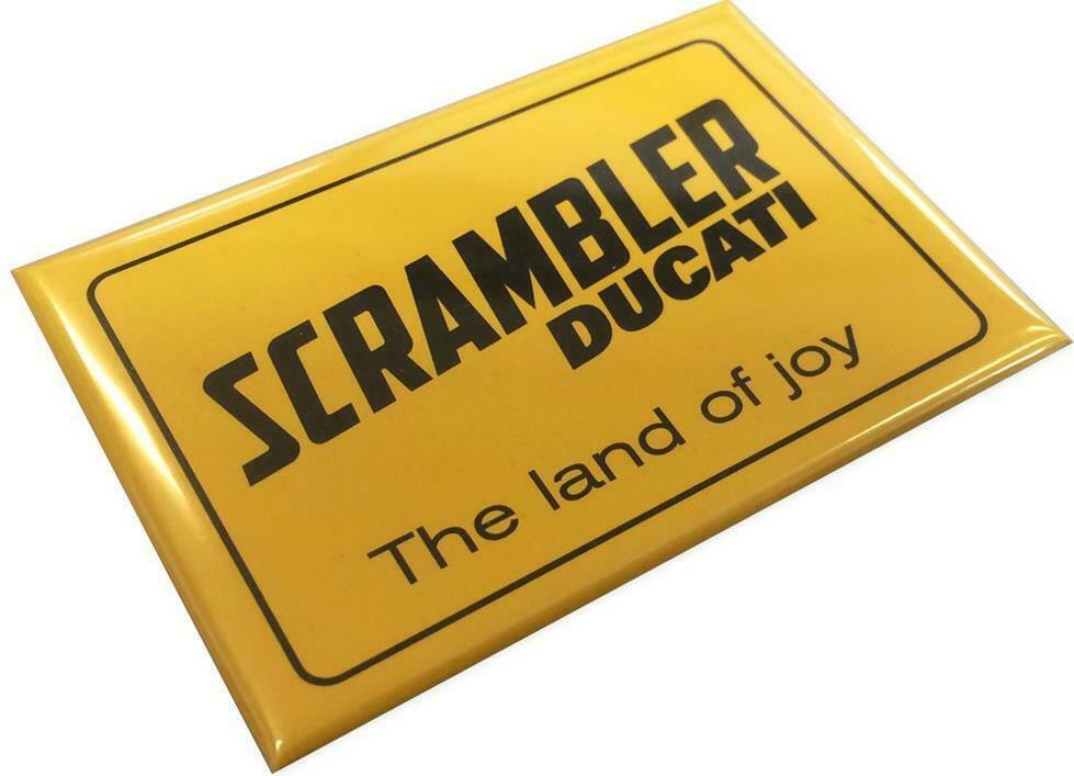 Ducati Scrambler Land of Joy Magnet Yellow 987696716 for sale  