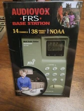 AUDIOVOX FRS BASE STATION 14 Channels 38 Privacy Codes NOAA NIB