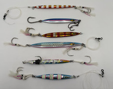 Fishing Rip Roller Johnny Jigs JiqPara Jig Lures Tuna Yellowtail Wahoo Big Game