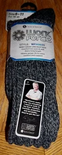 SockShop WORK FORCE Heavy Gauge Long Boot Sock 6-11 US/39-45  Eu WFH0035 NWT