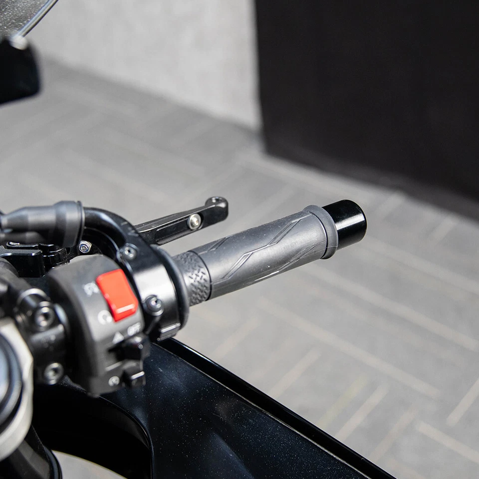 Черная крышка заглушки рукоятки торцы рукоятки GSX-R для SUZUKI GSXR 600 750 1000 - Изображение 3 из 4