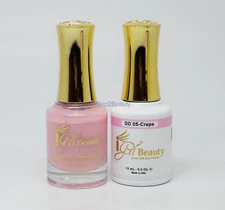 IGel Duo Nail Lacquer + Gel Polish Matching Color Set - #05 CREPE