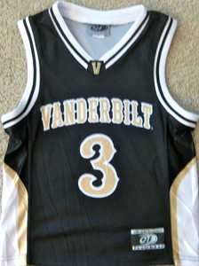 vanderbilt basketball jersey