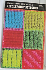 Needlepoint Stitches  Coats  Clark 226-A  Vintage 1974 booklet