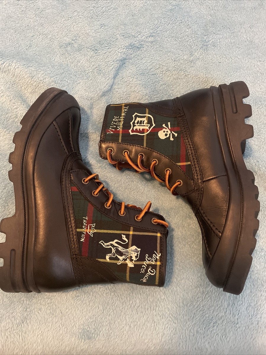 Polo Ralph Lauren Udel Sherling Water Repellent Leather Duck  display picture 1