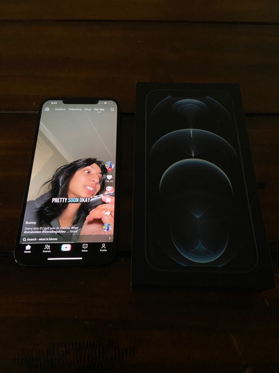 美品 iPhone 12 Pro Max 128GB Pacific Blue Apple iPhone 12 Pro Max - 128GB - Pacific Blue (Unlocked) | eBay