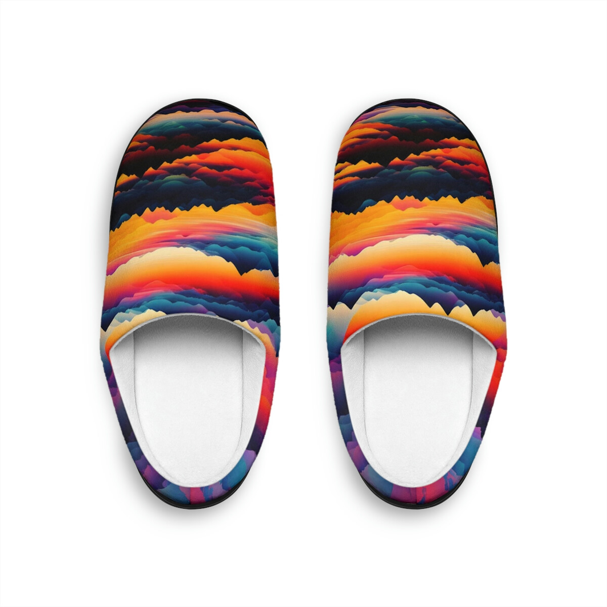 SAOLA Pantofole da interno da uomo Abstract Sunset