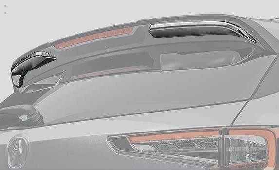ACURA RDX 2019-2025 TAILGATE SPOILER TRIM (CHROME) OEM PART
