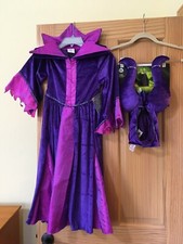 NWT Disney Store Maleficent Costume Girls Dress up Sleeping Beauty many sizes