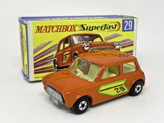 Matchbox Racing MINI No:29 clear replacement window unit - Image 2 of 2