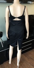 Tom Ford for Gucci 2003 Vintage Bustier Cutout Back Black Dress IT 38