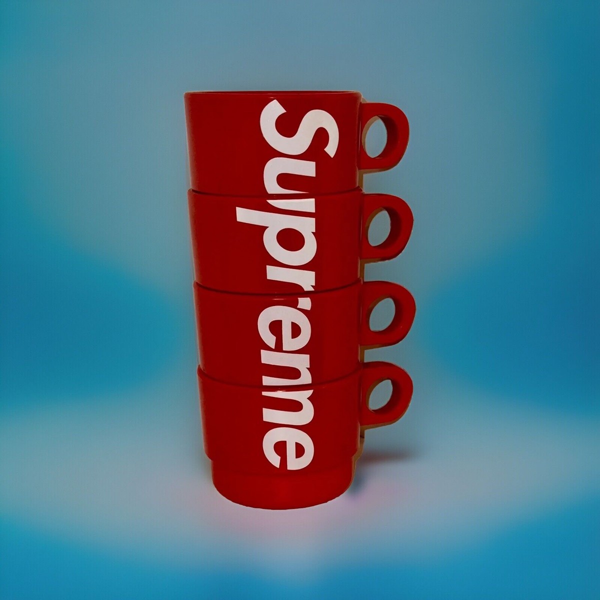 SS18 Supreme Stacking Cups Red Set Of 4 (Red) | eBay SS18 Supreme Stacking Cups Red Set Of 4 (Red) | eBay