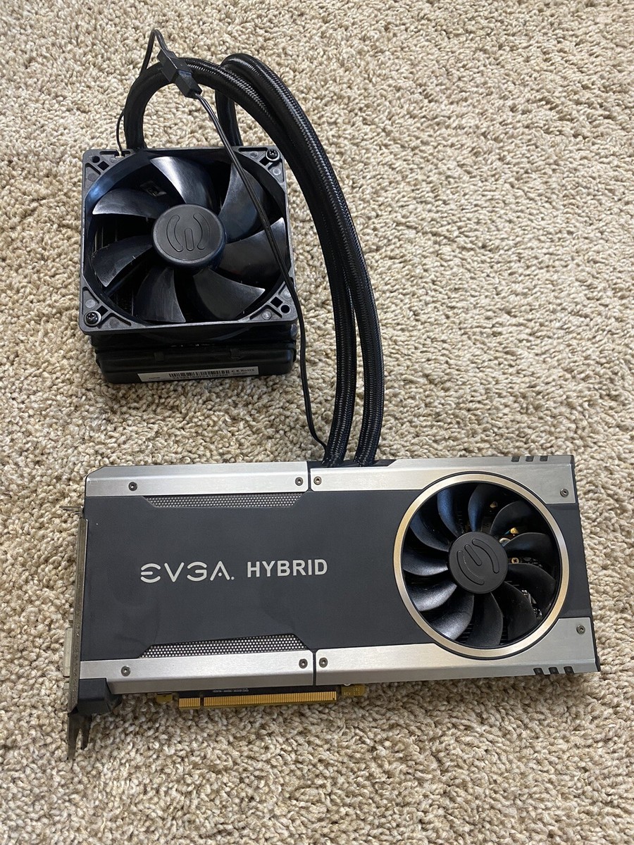 EVGA GeForce GTX 1080 Hybrid with water cooling (Part Out)