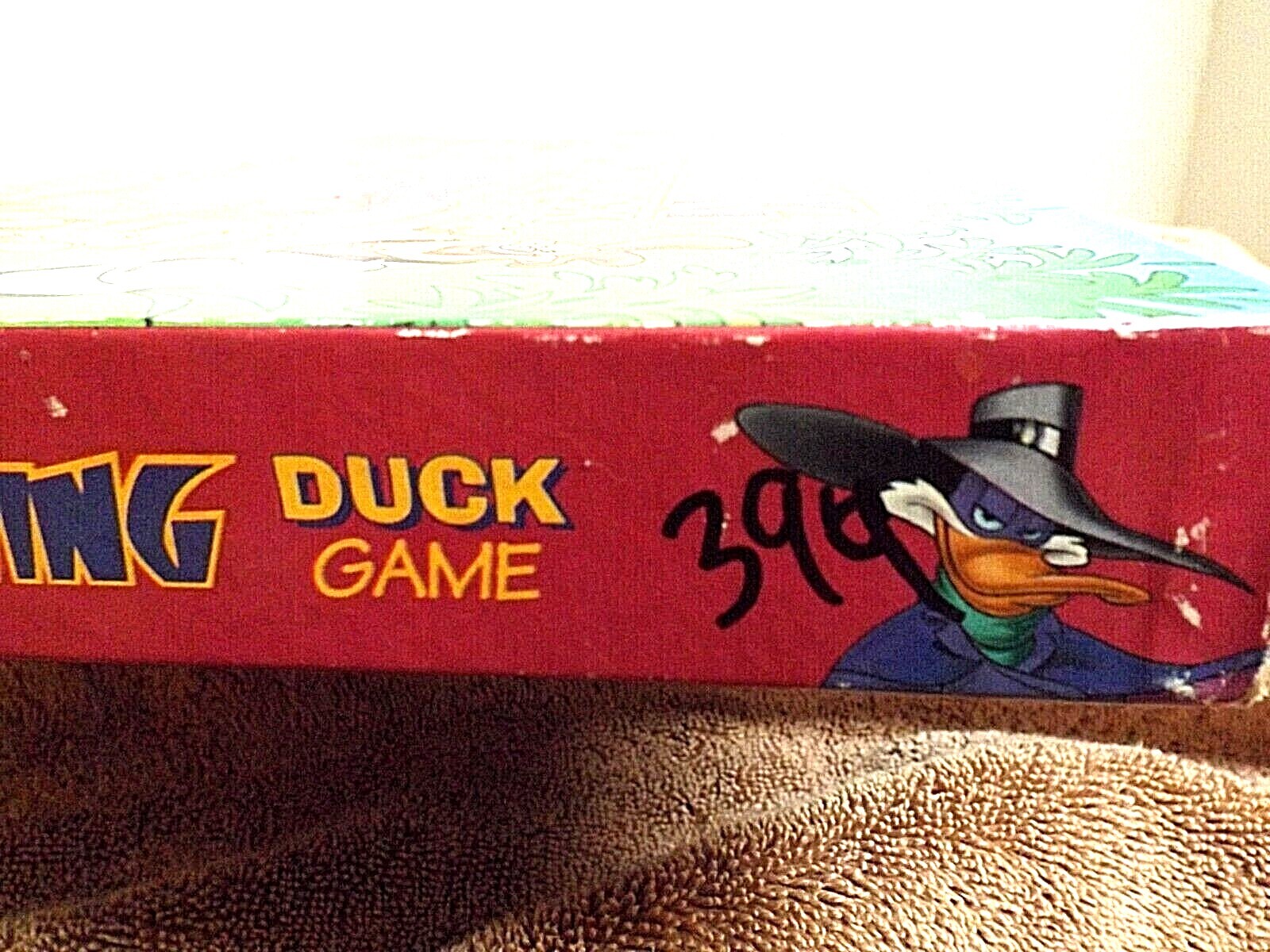 Vintage Darkwing Duck Board Game Disney Milton Bradley Sealed Dark