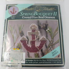 Mill HIll Anchor Spring Bouquet II Glass Bead Ornament Kit MHSB14