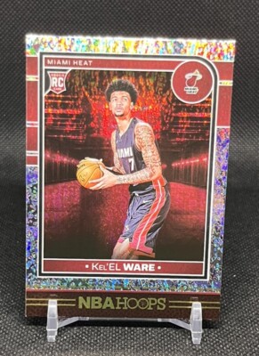 2024-25 NBA Hoops Kel el Ware Impulse/Texture Rookie Parallel