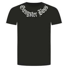 Gangster Boss T-Shirt - Mafia Dealer Streetwear Drogen Hood Kriminell