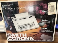 LCD Smith Corona Display Dictionary Typewrite w/ Box thumbnail