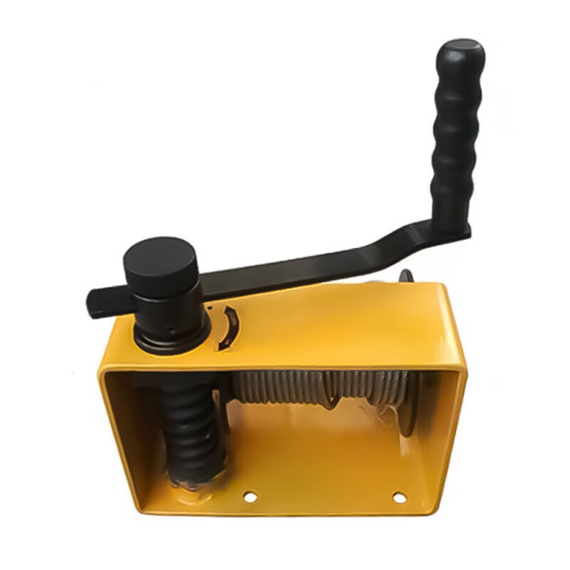 SelfLocking Hand Crank Winch Heavy Duty Winch Turbine Worm Winch w