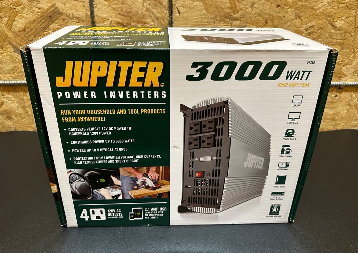 Jupiter 3000 Watt Power Inverter ( 63430 ) 57335 for sale online