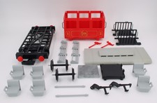 Playmobil Eisenbahn Personenwagen 4017 Ersatzteile f. Waggon Wagon Anh&auml;nger Sitz