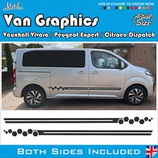 Peugeot Expert SWB / LWB Seitenstreifen Aufkleber Sticker Van Grafik KOSTENLOSER VERSAND 076 Peugeot Expert SWB / LWB Seitenstreifen Aufkleber Sticker Van Grafik KOSTENLOSER VERSAND 076