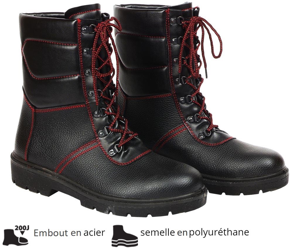 Chaussure de sécurité homme fourrée XPR-PRO isolante spéciale froid