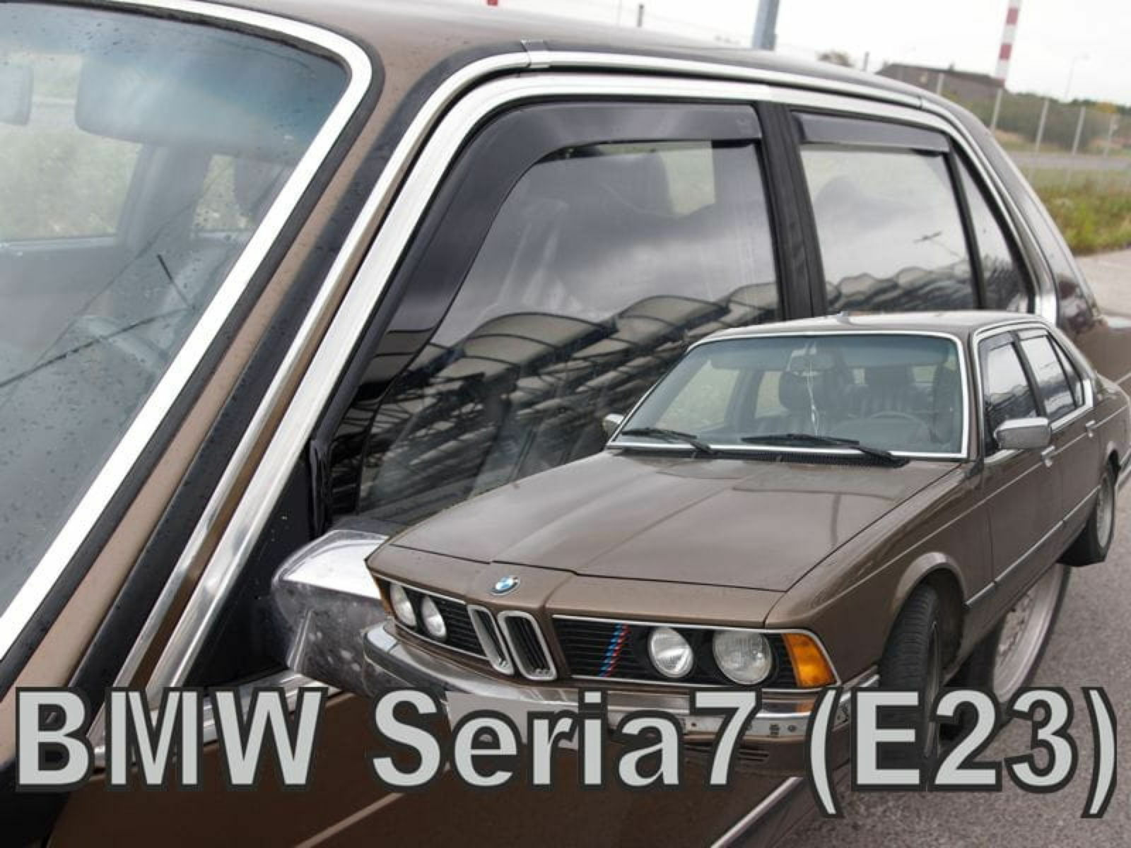 Fini les turbulences : Déflecteurs d'air pour BMW Série 7 E23 1976-1986