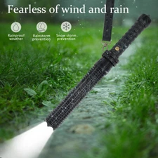 90000LM Baseball Bat LED Flashlights Waterproof Powerful Aluminium for Emergency