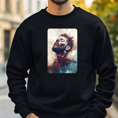 Zombie Portrait Sweatshirt Kuschelig und Perfekt für jeden Anlass S bis 4XL