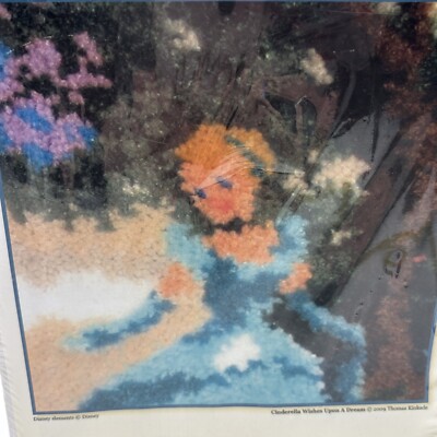 Disney The Dreams Collection cinderella Pillow Latch Hook Kit