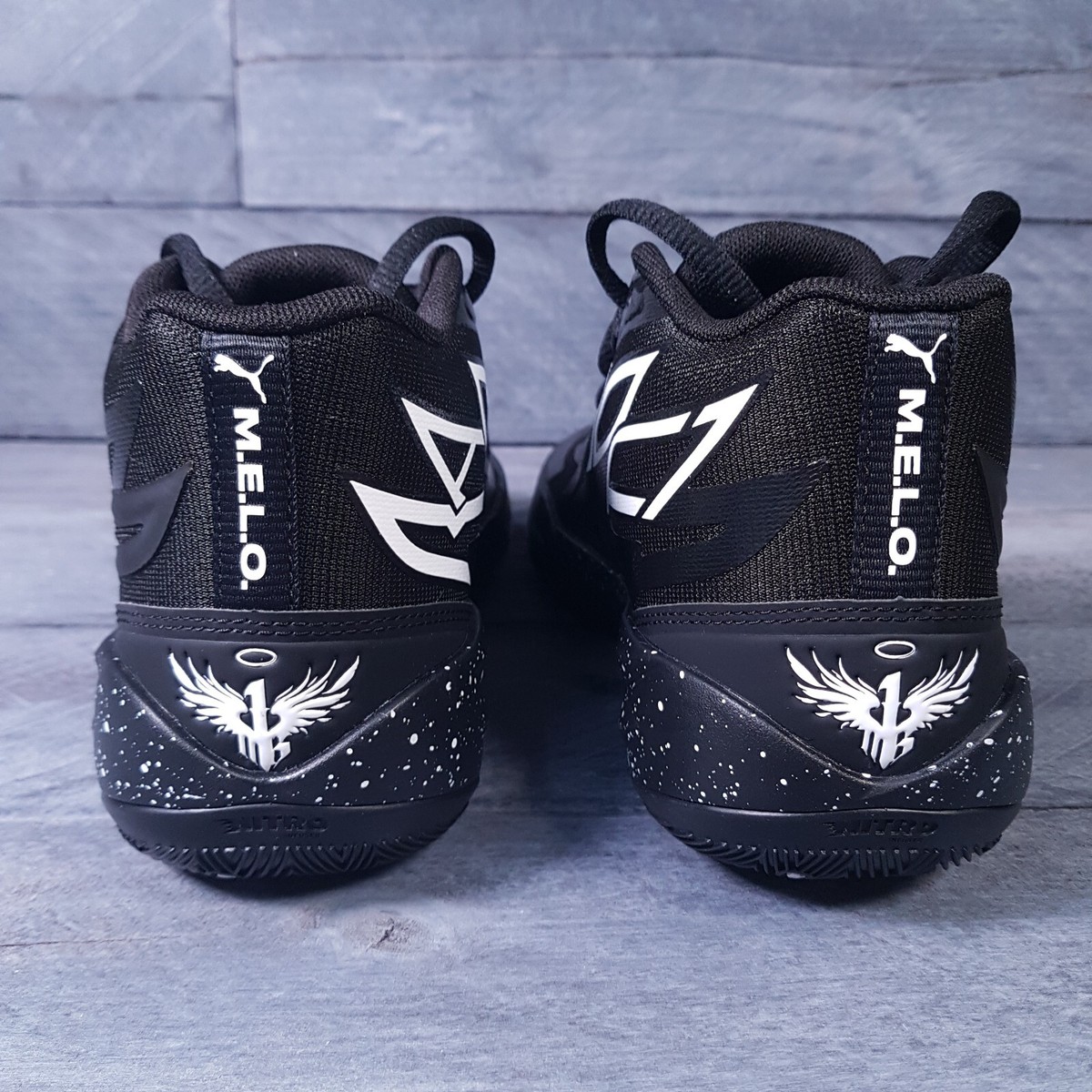 PUMA Lamelo Ball MB.02 'Oreo' Basketball Shoes Big Kids Mens