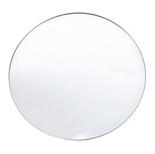 Mirror glass, convex-ø 120 mm-shatterproof