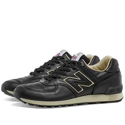 new balance 576 leather trainers