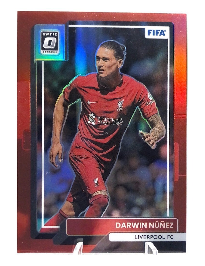 2022-23 Panini Donruss Optic Red Prizm /165 Darwin Nunez #75 Liverpool FC