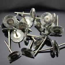 50 Pcs 3.0mm Dental Polishing Wire Brush Wheel Rotary Tool Jewelry & Dental