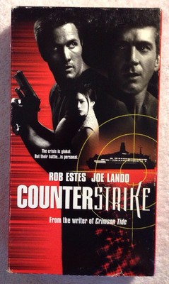 Counterstrike (Prev. Viewed VHS) Rob Estes Joe Lando RARE ON VHS