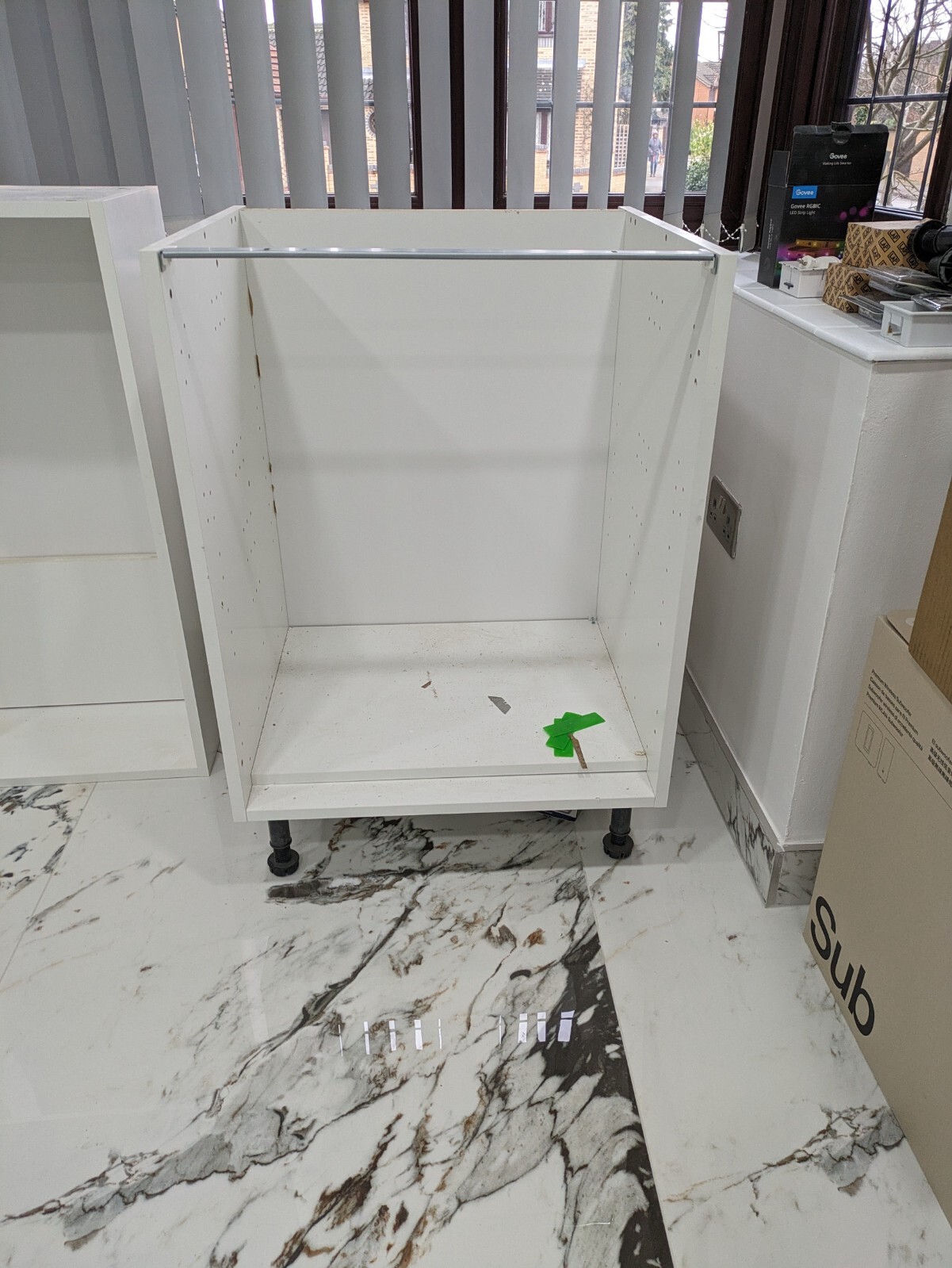 Brand new GoodHome Caraway White Base unit, (W)600mm (H)720mm eBay