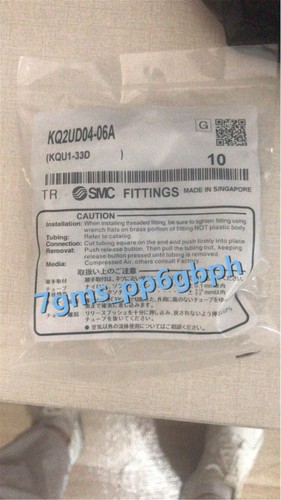 2 PCS NEW SMC connector KQ2UD04-06A - Picture 1 of 5