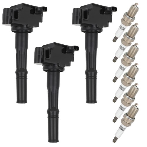 8 Round For Escalade CTS Canyon Envoy Yukon H2 H3 Ignition Coil Spark Plug eBay