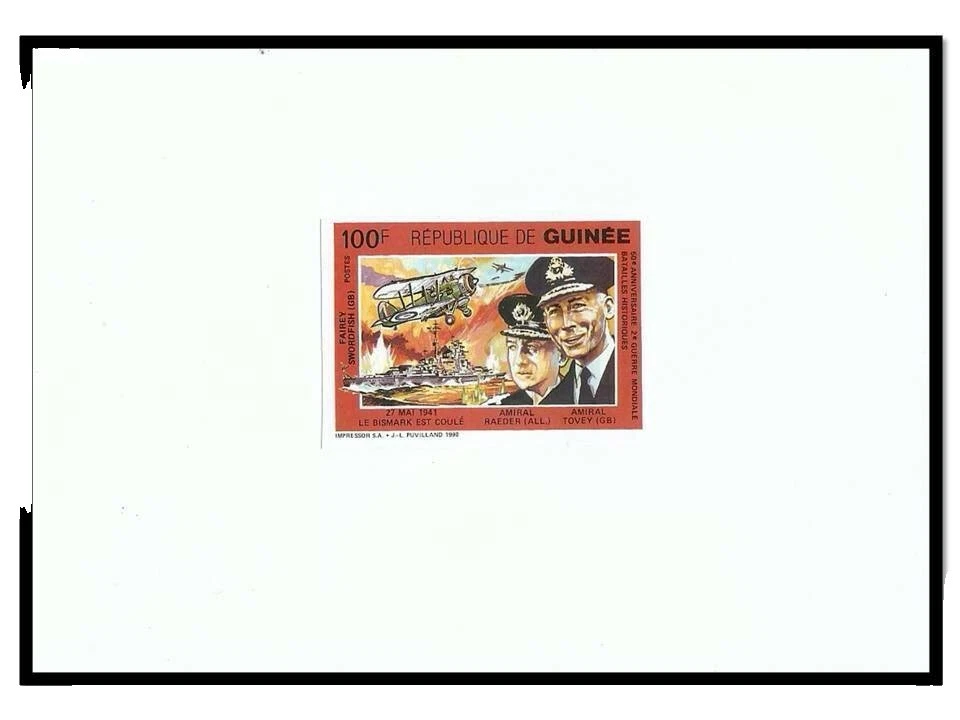 En excelente estado nunca abisagrado/estampillada sin montar o nunca montada Prueba, ensayo estampillas postales de personas famosas