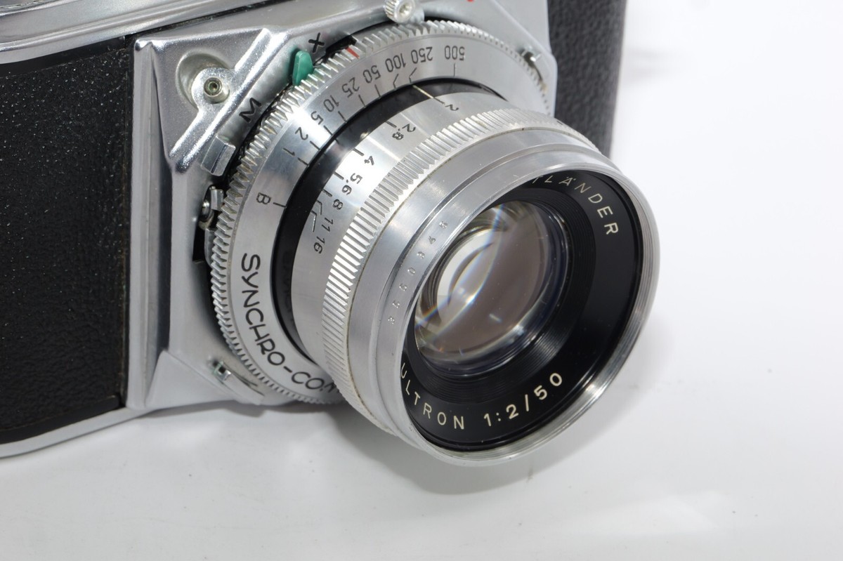 VOIGTLANDER PROMINENT II w. ULTRON 50MM F2 LENS 35mm Film Camera